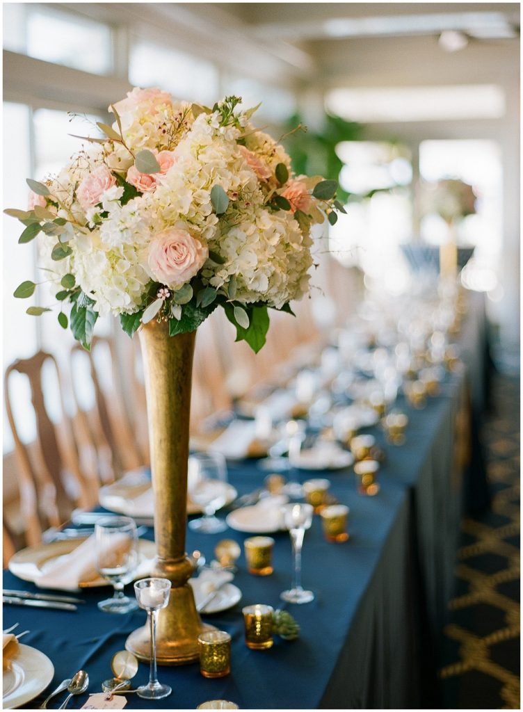 bridal party head table