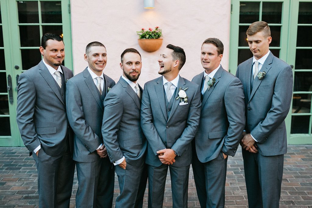 groomsmen photos with groom